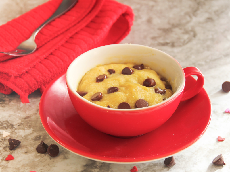 microwave cookie
