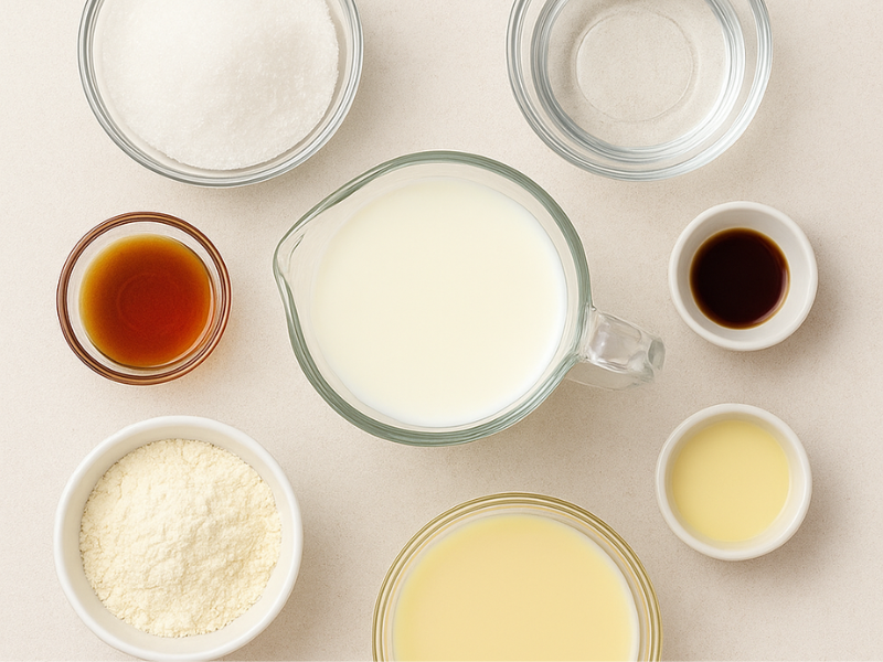 eggless ingredients